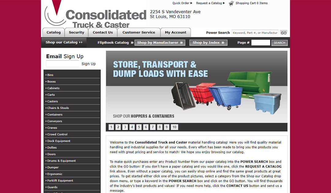 CONSOLIDATED EXPANDS ONLINE PRODUCT OFFERING